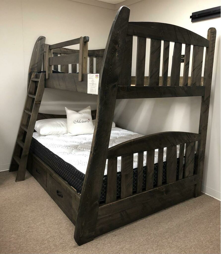 Timberframe Bunk Bed Mcleary's Canadian Made Quality Furniture & Mattresses Langley