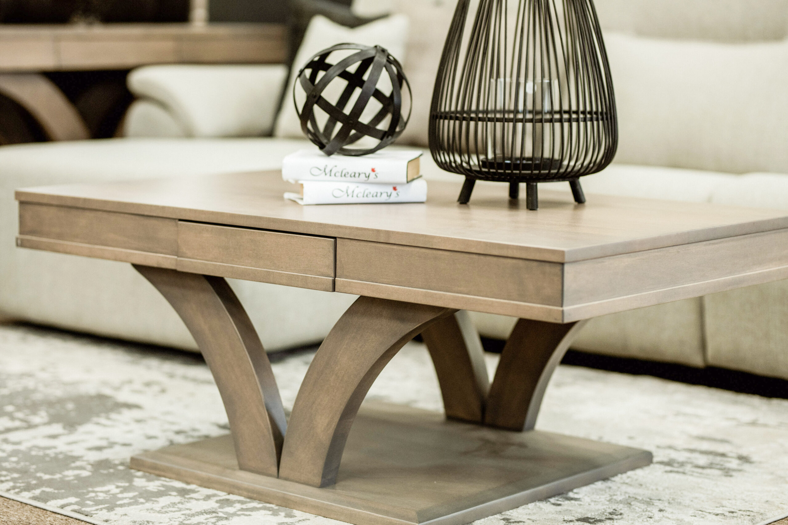 Lotus Coffee Table Mcleary's Canadian Made Quality Furniture