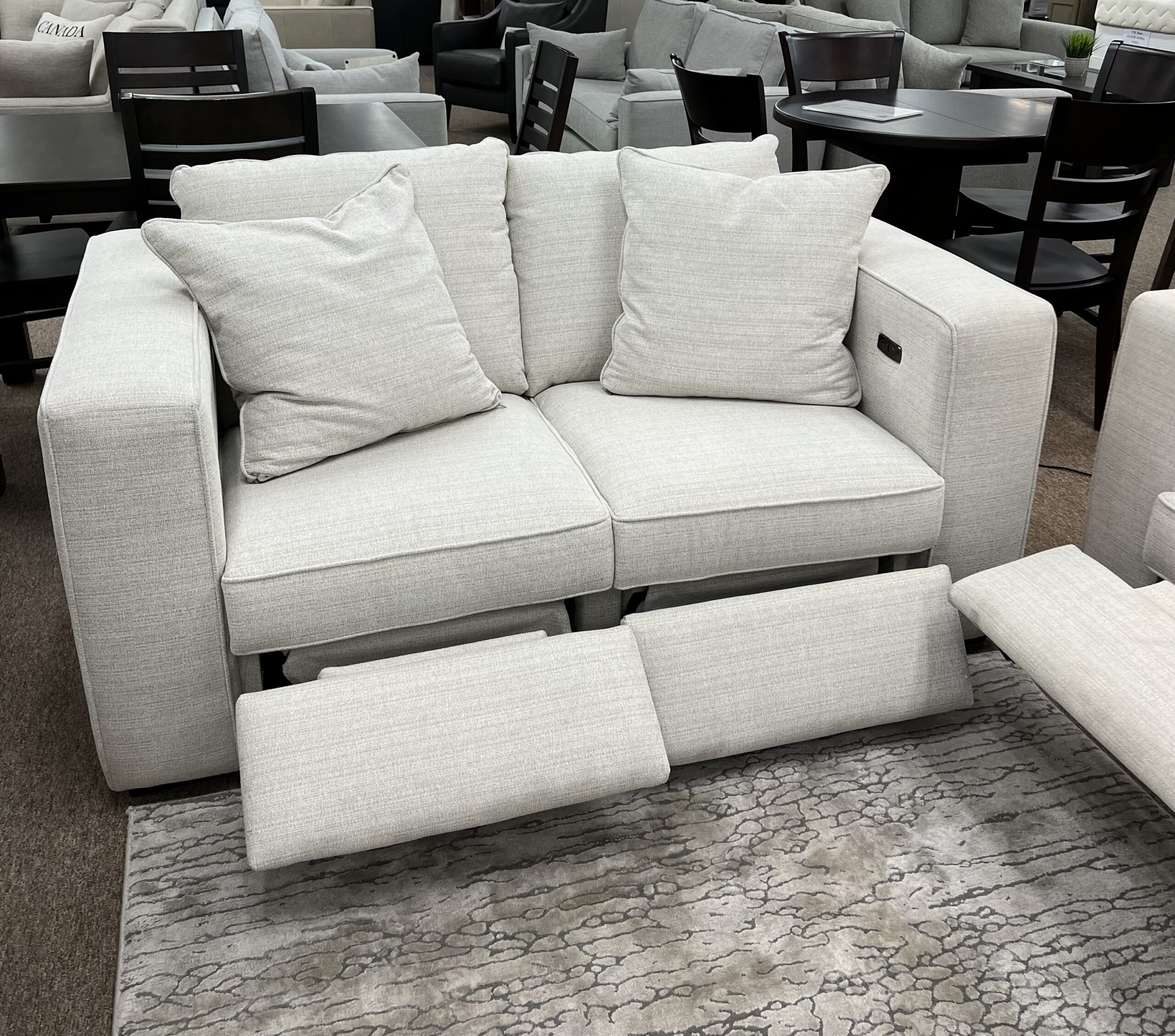 2900 Sofa and Love Set, wall hugger recliners Mcleary's Canadian Made